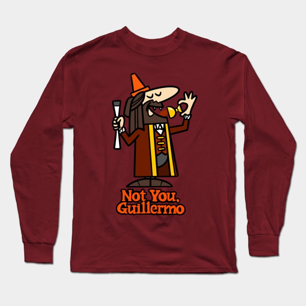 Little Nandor Long Sleeve T-Shirt by harebrained